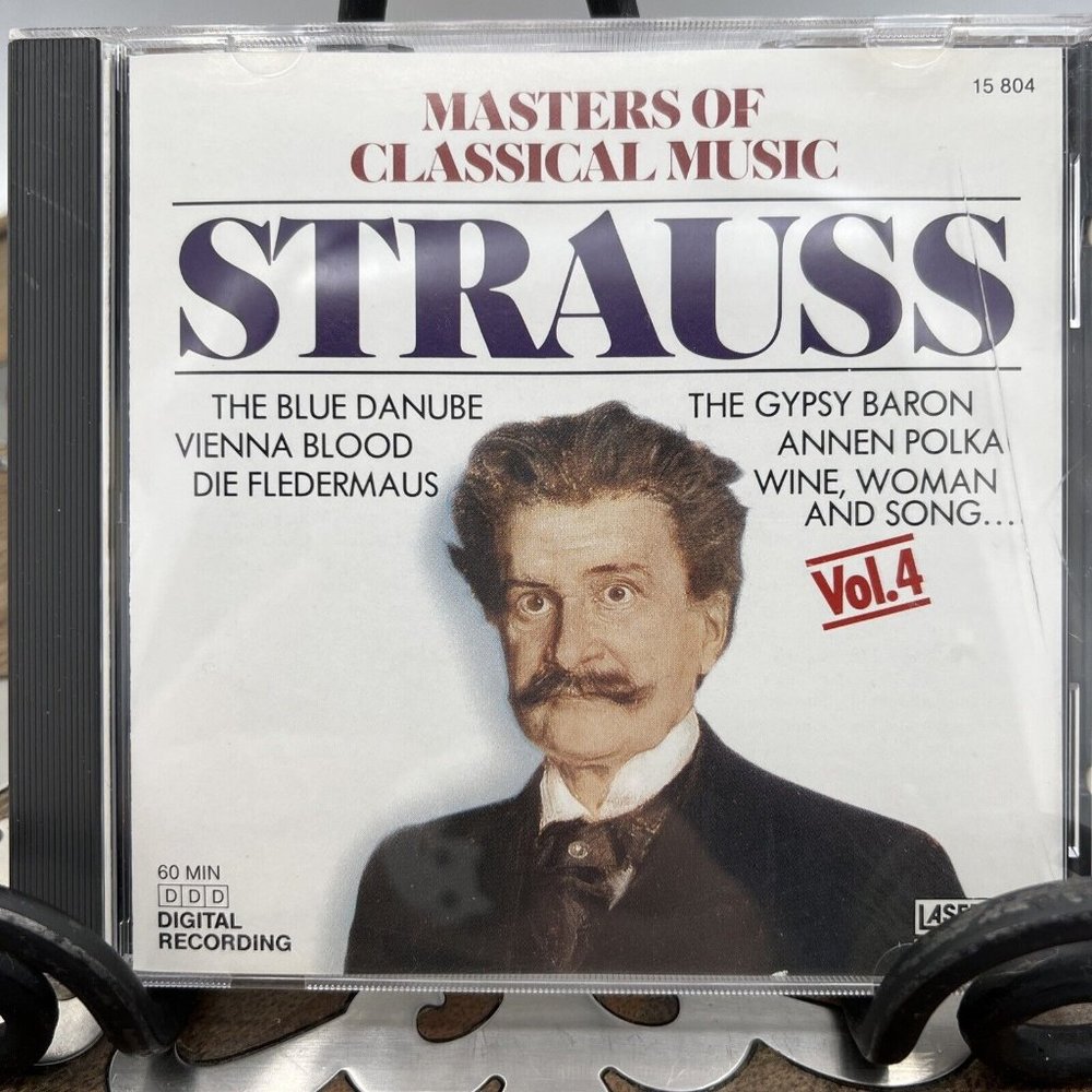 Masters of Classical Music, Vol. 4: Strauss (CD, Oct-1990, Laserlight)